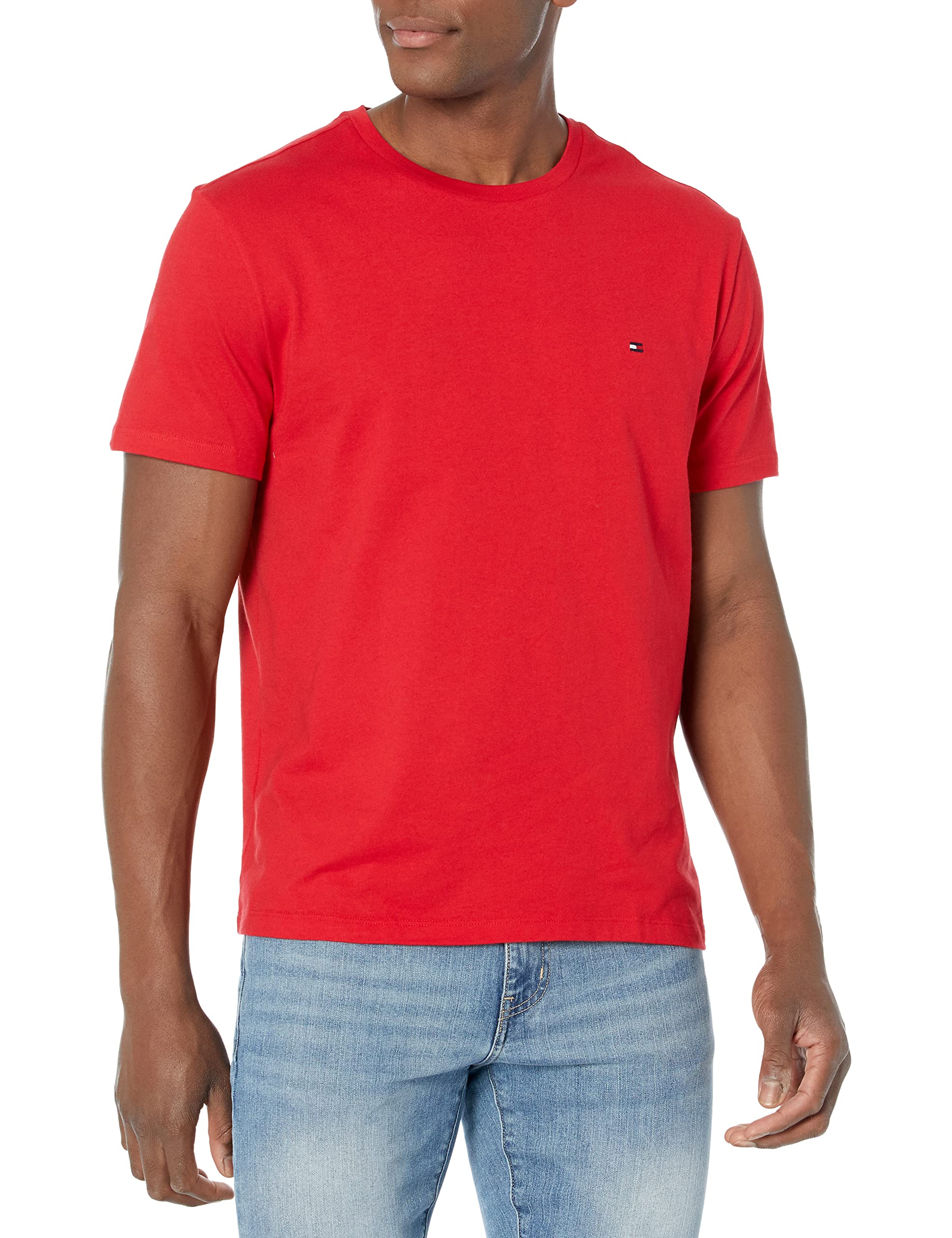 Tommy Hilfiger Men's Crewneck Flag T-Shirt