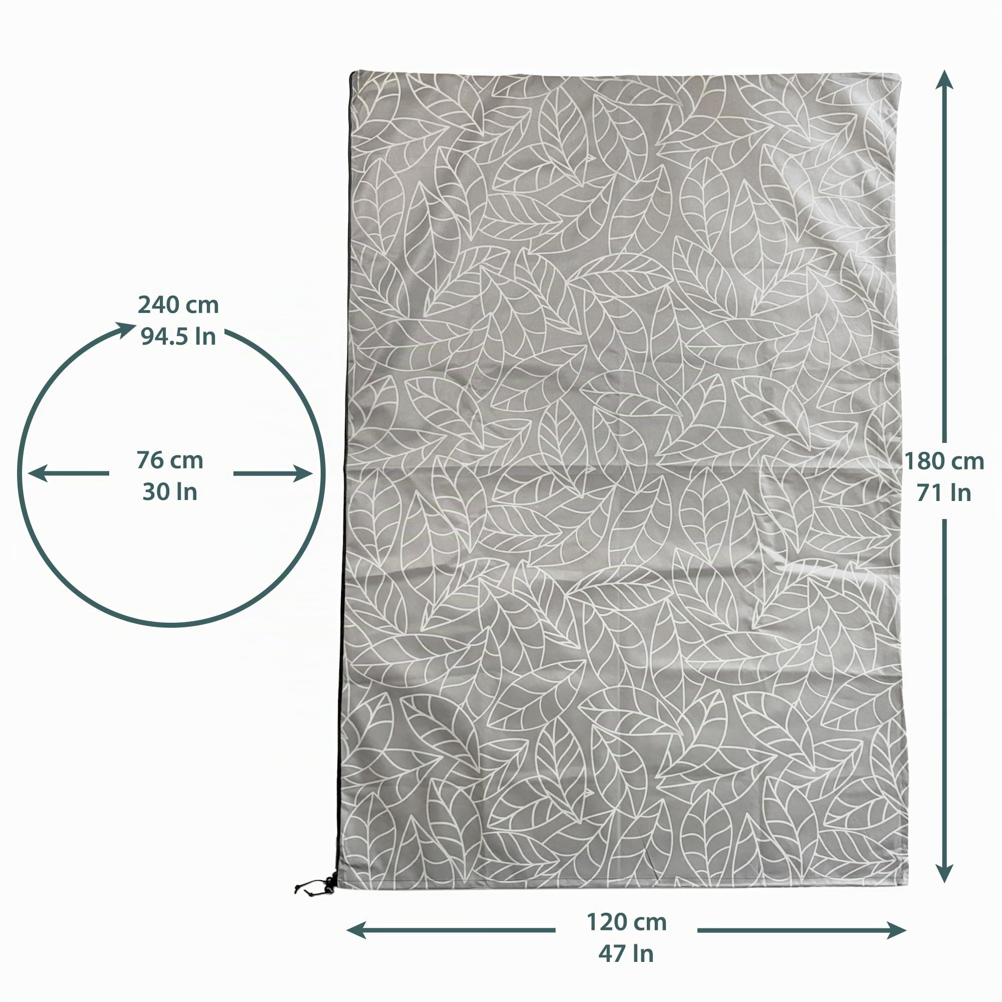 Voile d'Hivernage | Housse Plante Extérieur 120x180 CM, Lot de 2, Marron | Sac de Protection Anti-Gel avec Cordon & Zip, pour Arbres et Arbustes