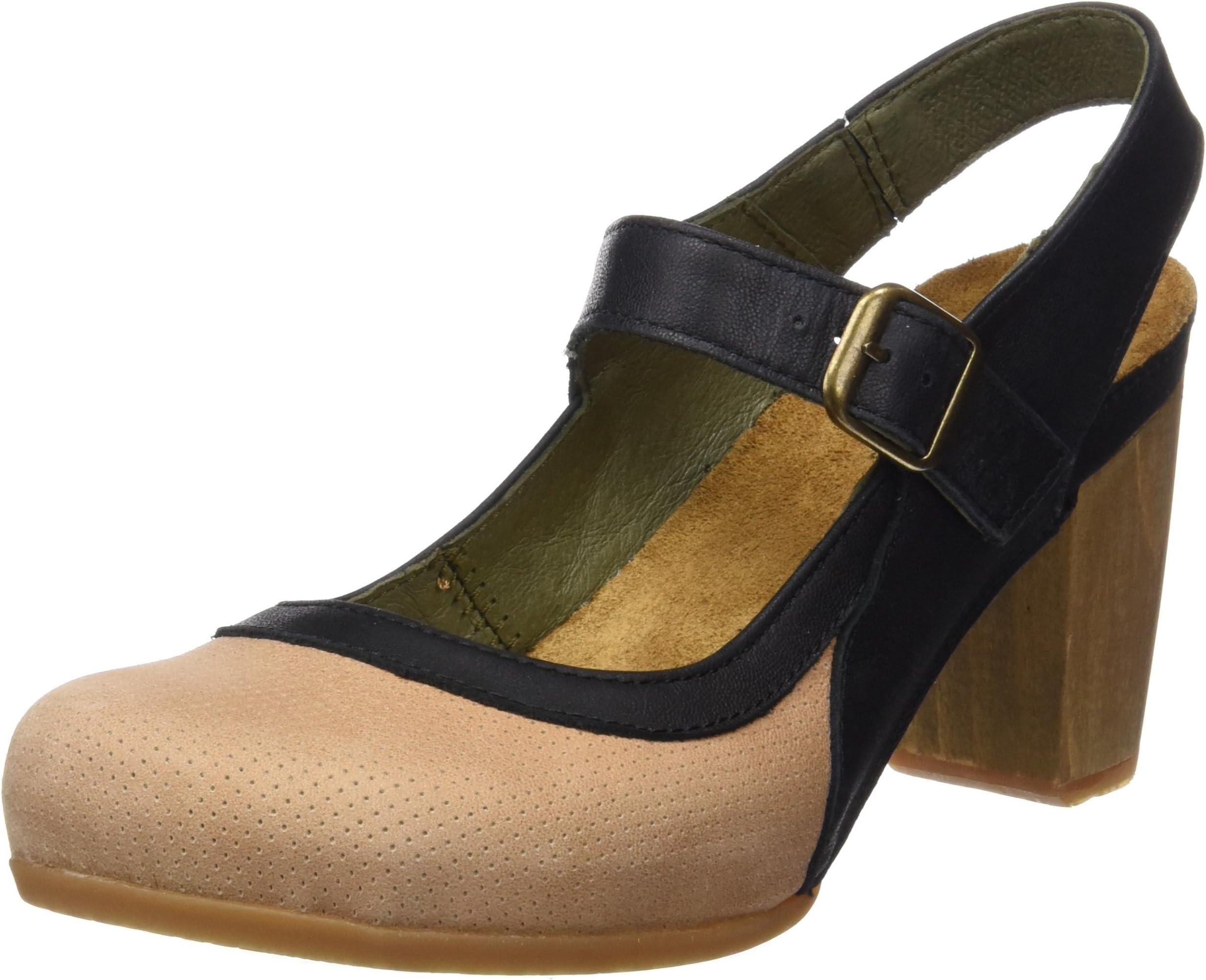 El Naturalista Women's N5021 Ibon Kuna Closed-Toe Heeled Shoes