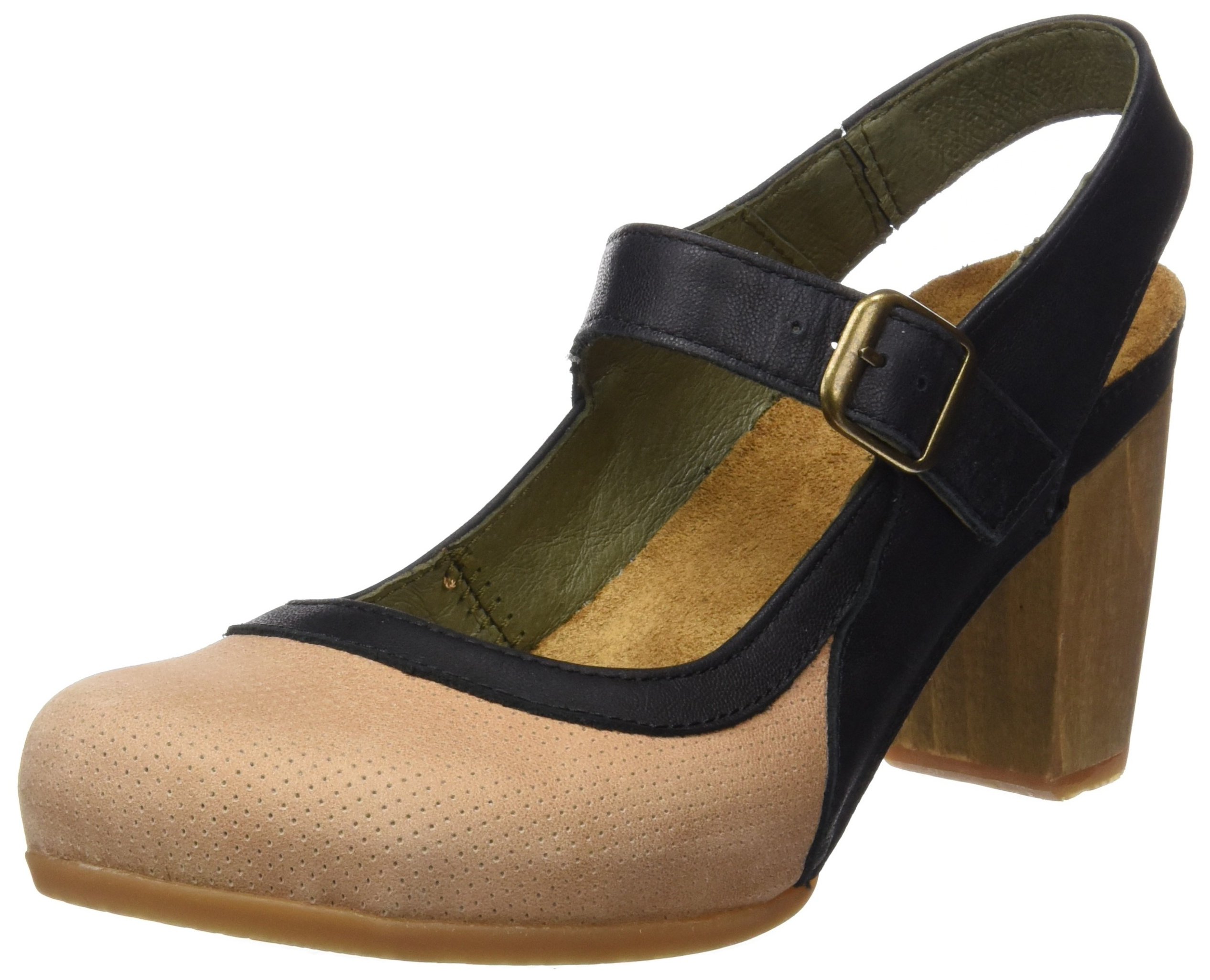 El Naturalista Women's N5021 Ibon Kuna Closed-Toe Heeled Shoes