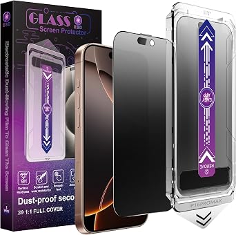 Matte Privacy Screen Protector for iPhone 16 Pro Max 6.9"