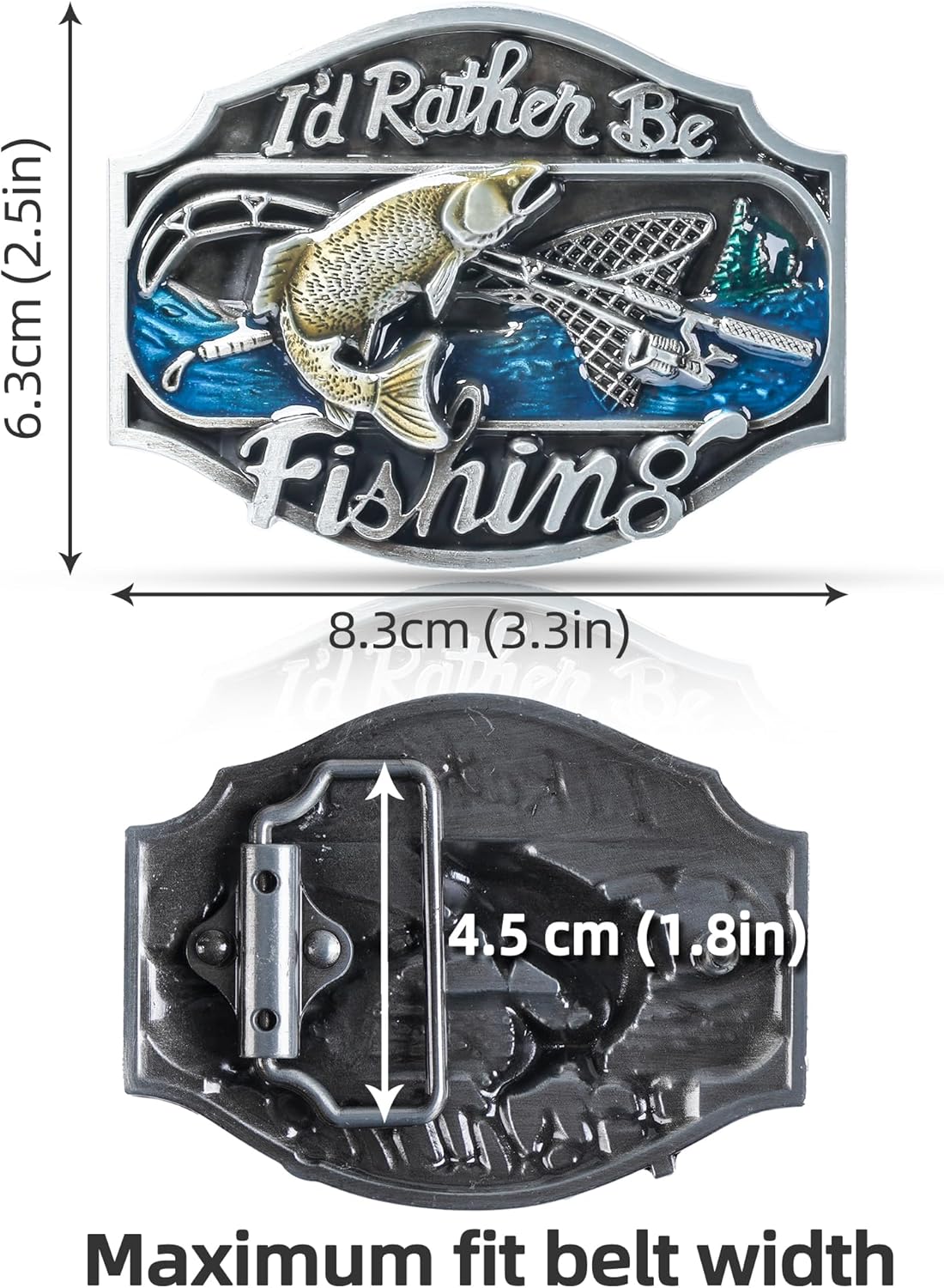 LuluCircle Western Belt Buckle Men - Image 4