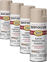 Vista 112 de Rust-Oleum 7732830 Stops Rust Pintura en Aerosol, 12 oz, Verde Cazador Satinado