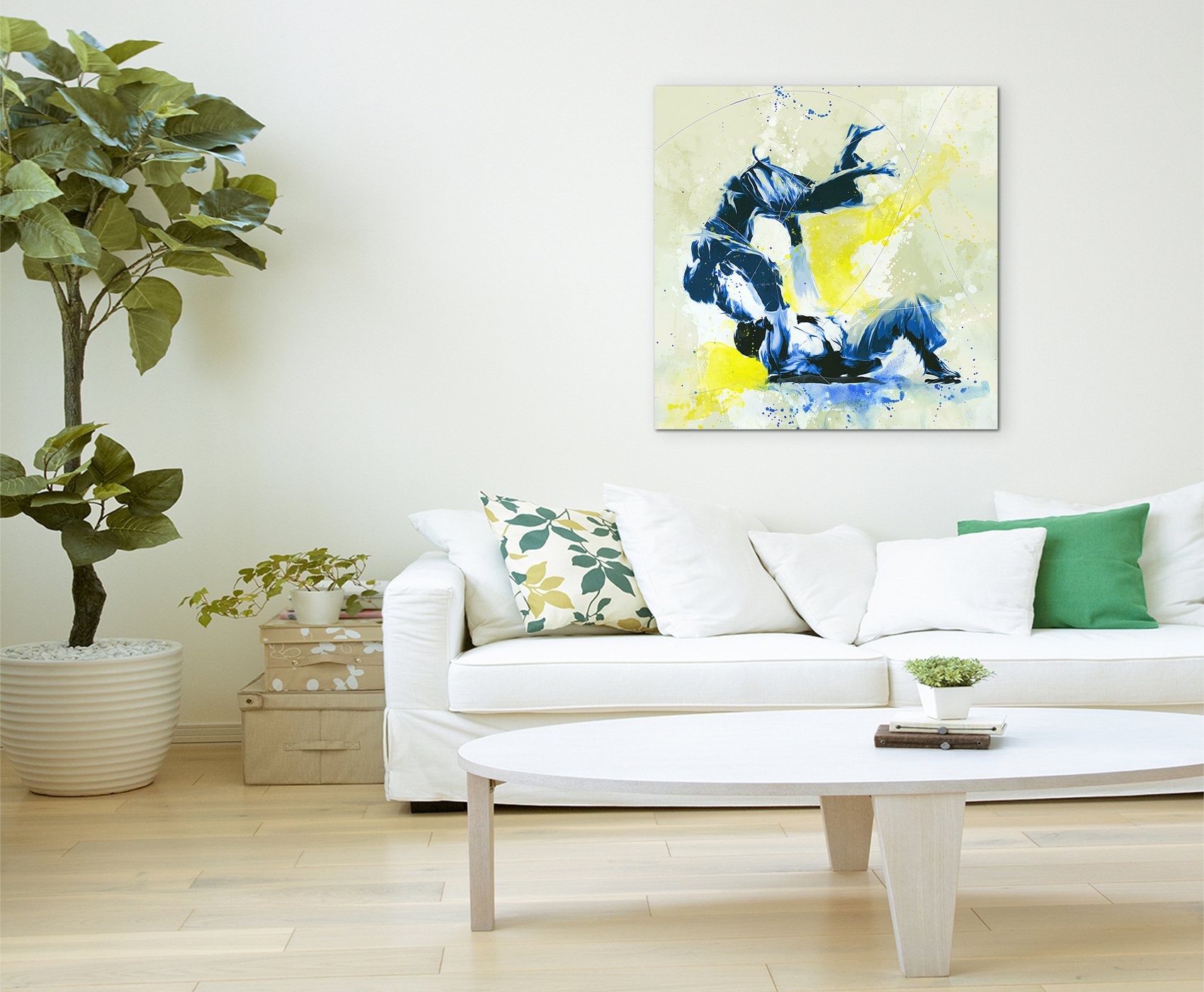 Paul Sinus Tableau Mural 120x60cm - Tour Eiffel Romantique Automnale Paris