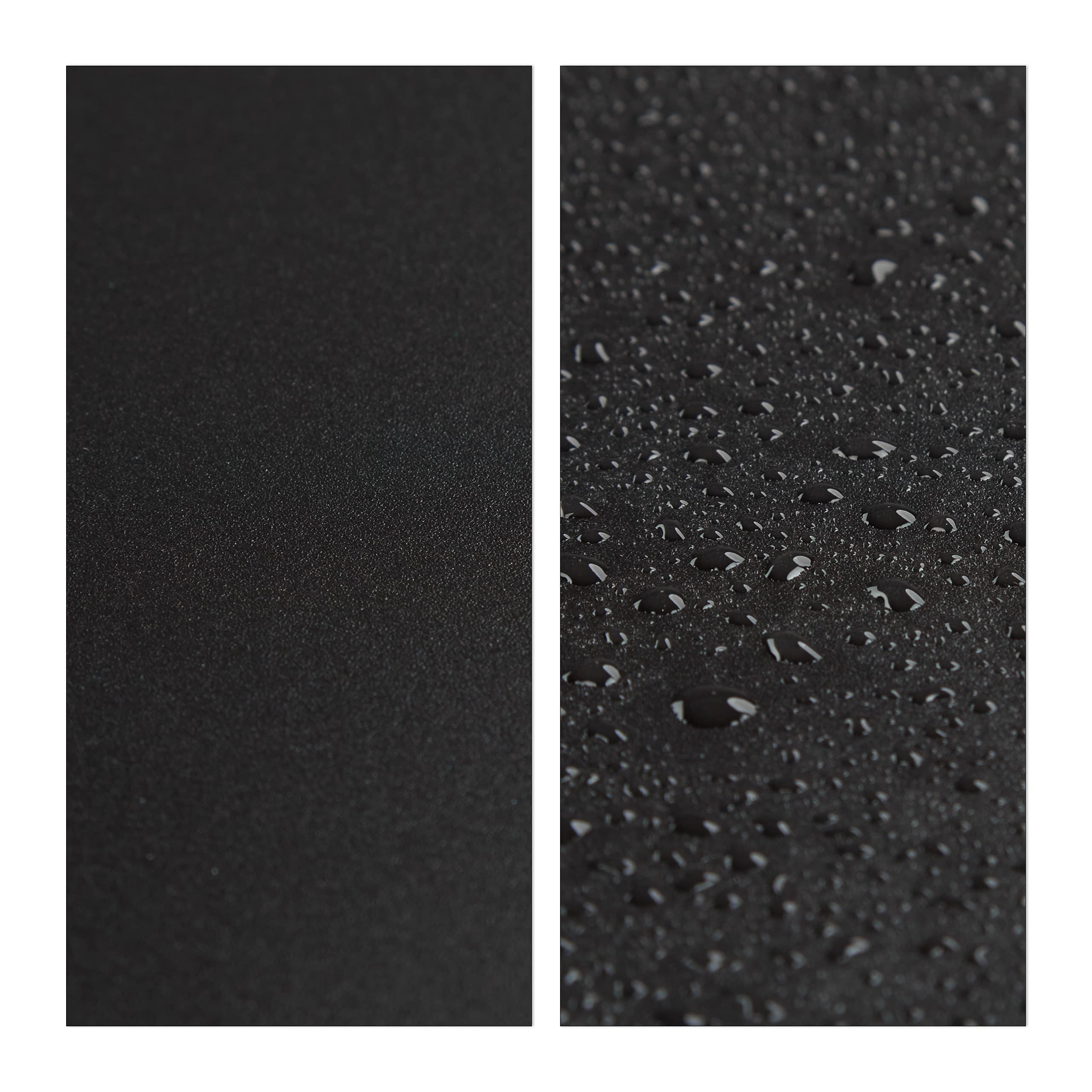 Relaxdays Scarpiera in Plastica, 6 Scomparti Chiusi, 94x61,5x31,5 cm, Scaffale 24 Paia di Scarpe, Componibile, Nero