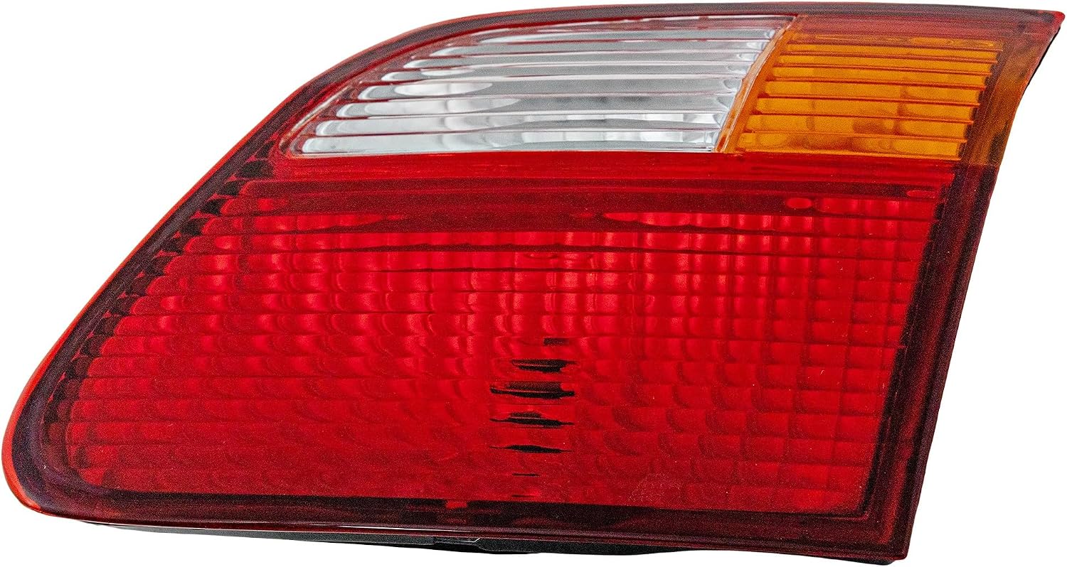 Go-Parts - Tail Light for Honda Civic 1999-2000, Right (Passenger) Side, Inner Lens and Housing, Sedan, Replacement