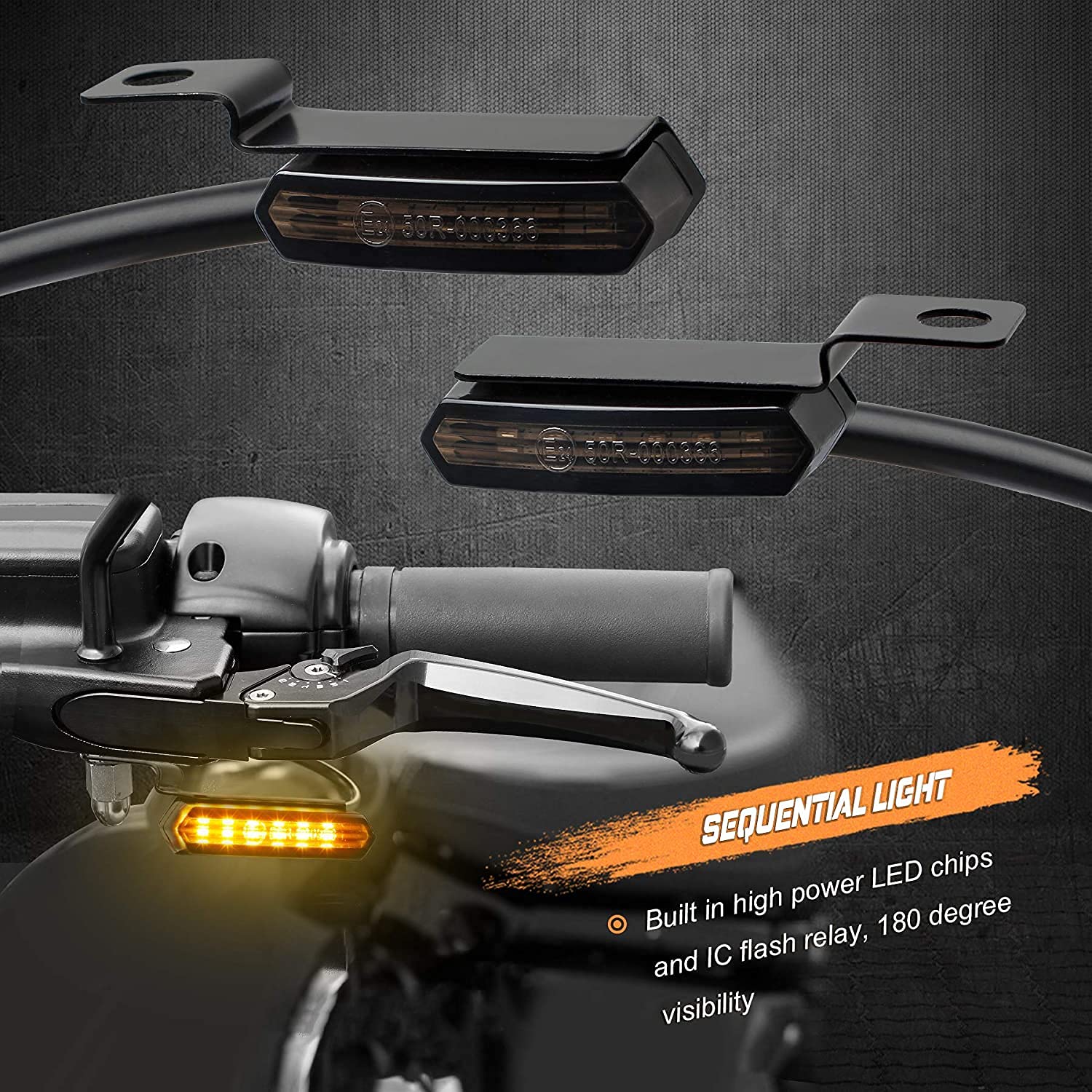 Avviso di ritardo | Luce di segnalazione/indicatore di direzione a LED, blu 12V | PLB-12