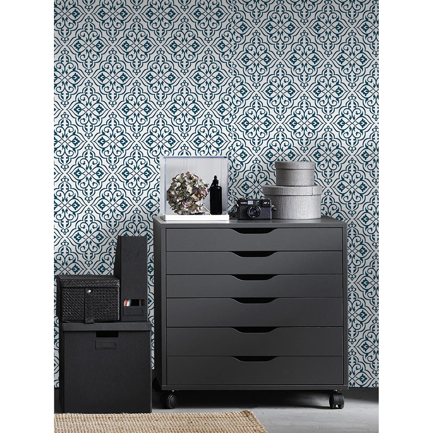 Papier peint latex Coloray décoration murale haut de gamme salon 250x250