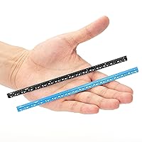 Vista 10 de Mr. Pen - 6 pulgadas, paquete de 2, regla de bolsillo, pequeña escala arquitectónica