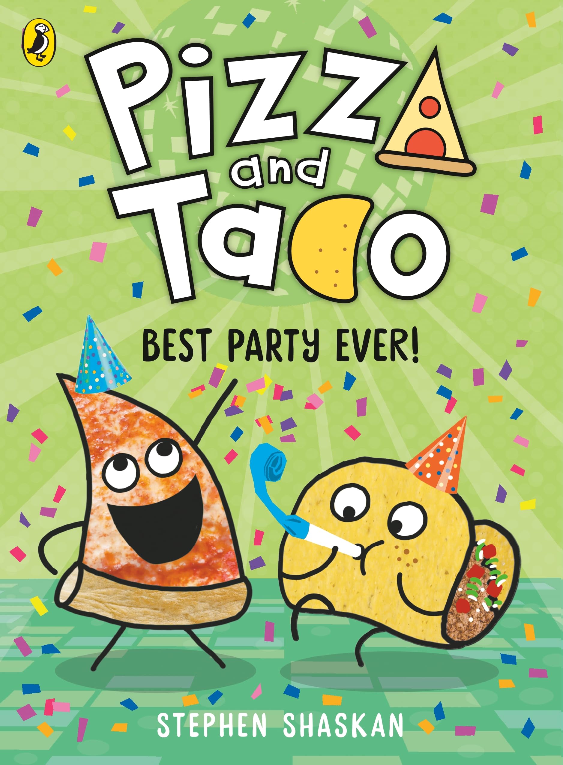 Stephen Shaskan Pizza & Taco: Best Party Ever Paperback Book 4