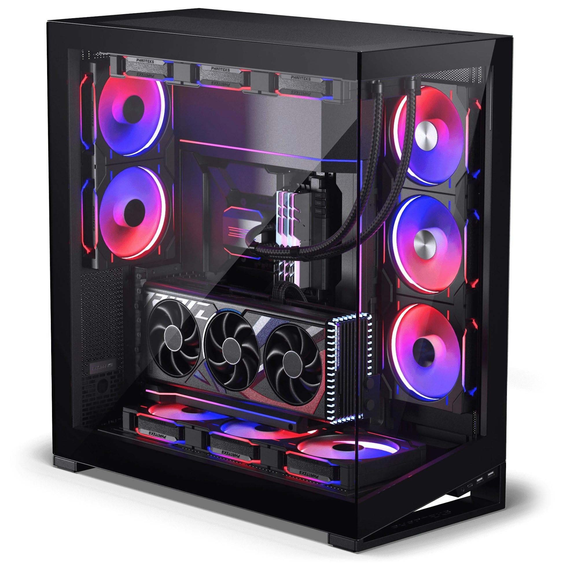 Phanteks NV9 MKII, Showcase Full-Tower Chassis, Rear-Connect MB