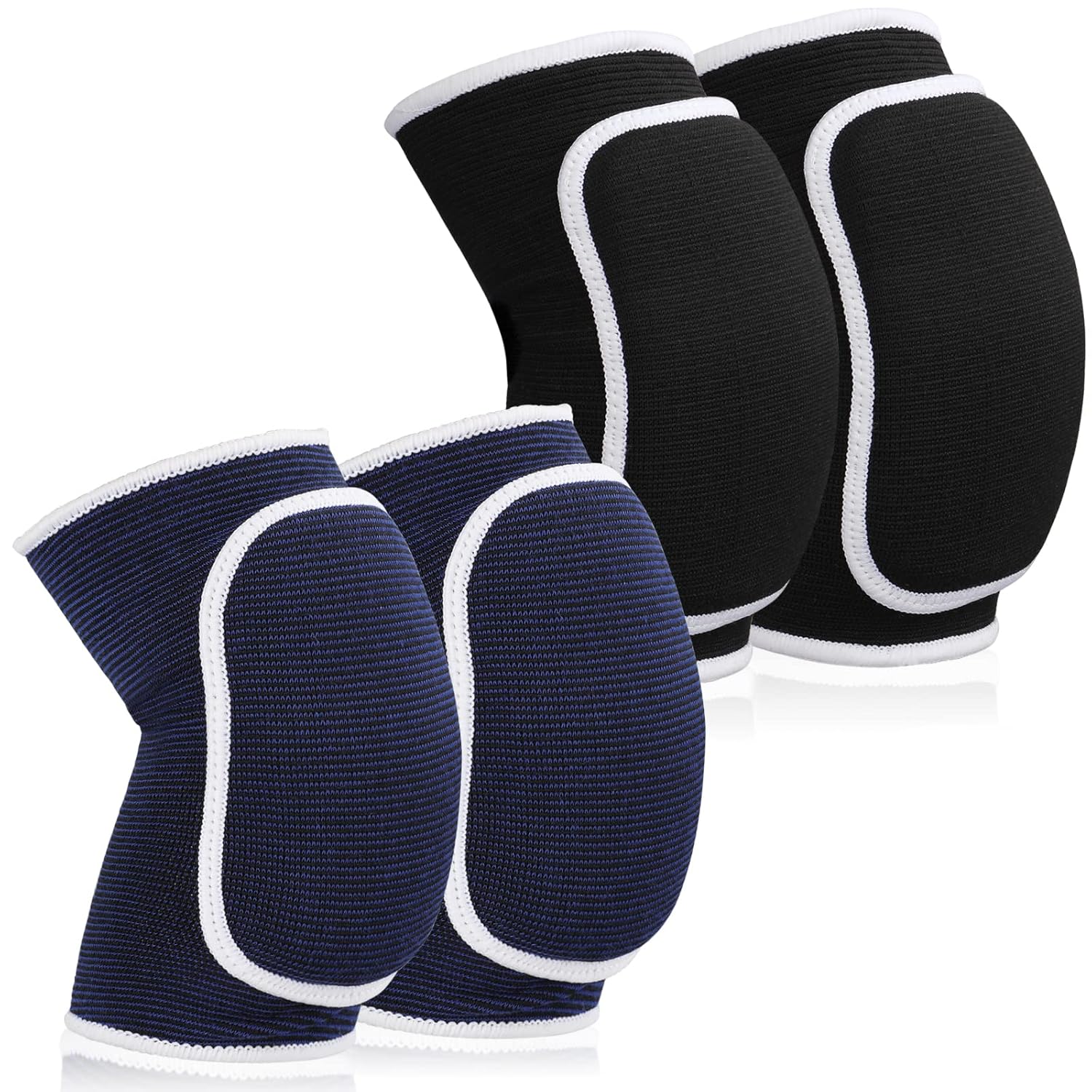 WLLHYF 2 Pairs of Elbow Pads with Thicken Sponge Padding