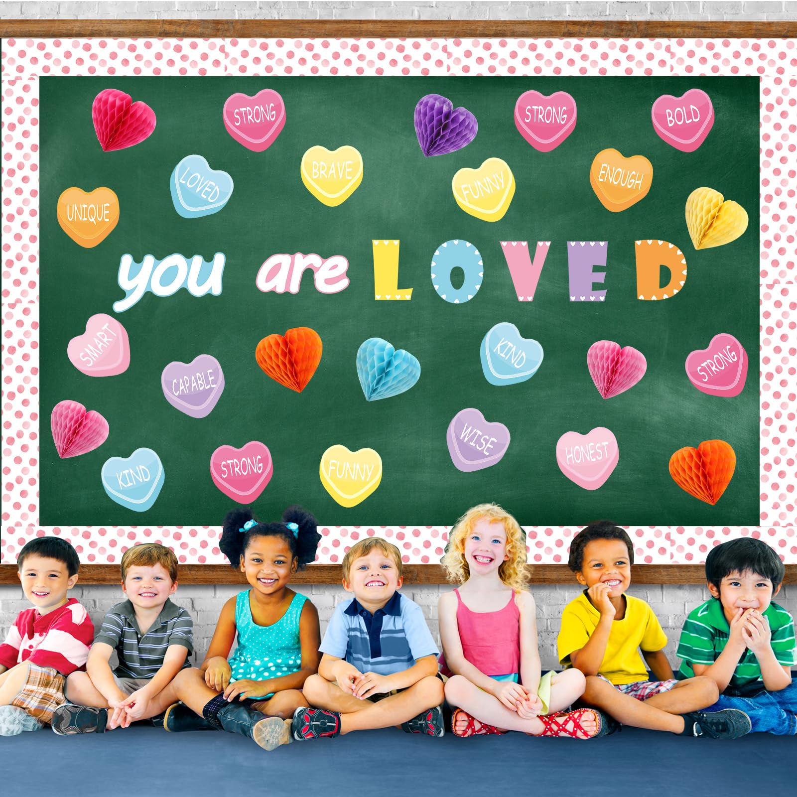 Snapklik.com : TaoBary 85 Pcs Valentines Day Bulletin Board Set 3D ...