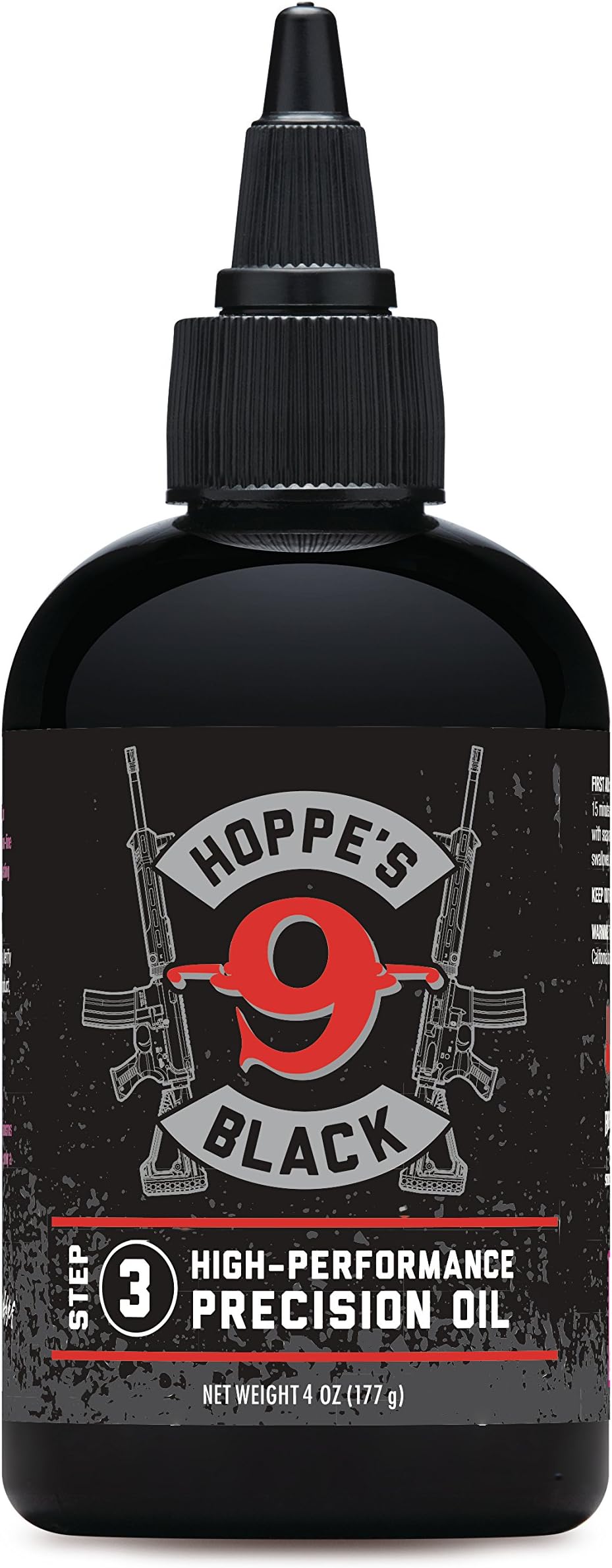 Hoppe's HBL4 black Precision Gun Oil Liquid, 4 oz