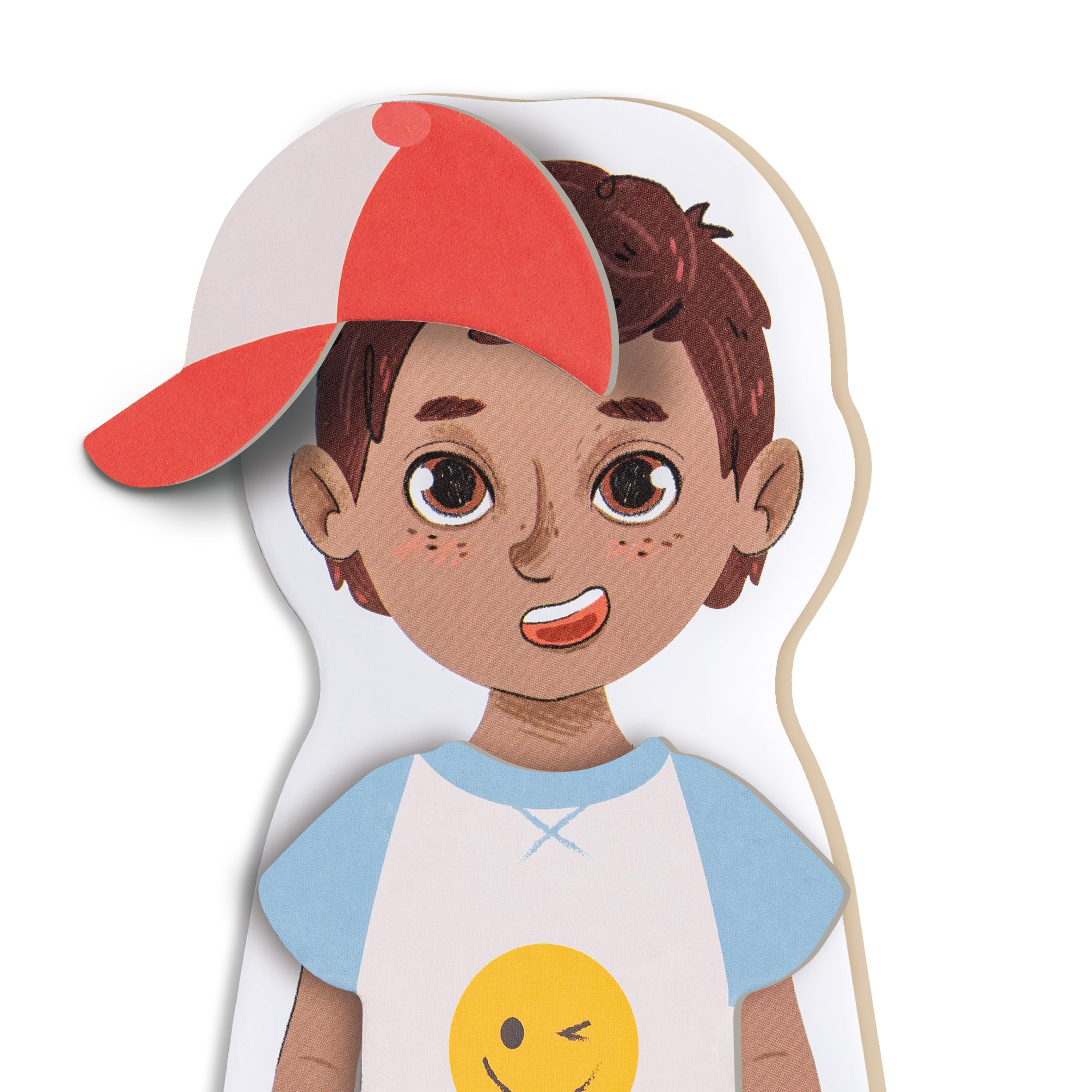 Hape Puzzle en Bois Je M'habille avec Mes Vêtements Aimantés - 66 Pièces, Jeu Enfant 3 Ans Apprentissage des Couleurs, Textures, Motifs - Cadeau Anniversaire, Maternelle - Figurines Garçon et Fille