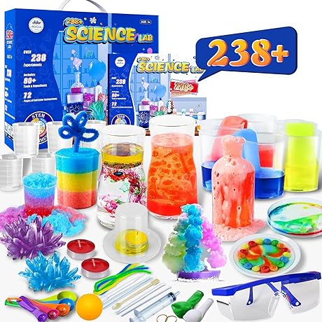 Science Lab Kits for Kids 8-12 with 238+ Hands-On Science Experiment Kit...