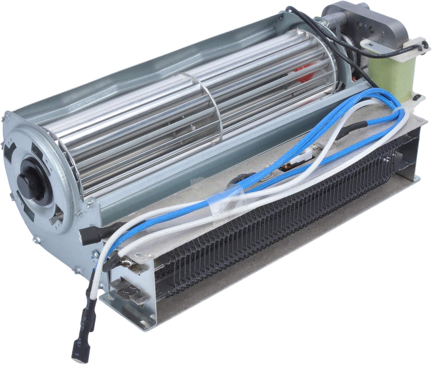 Durablow Fireplace Blower Fan HS-30000223 + IR Heating Element HS-30000216 Replacement for Heat Surge, Real Flame Twinstar Electric Fireplace