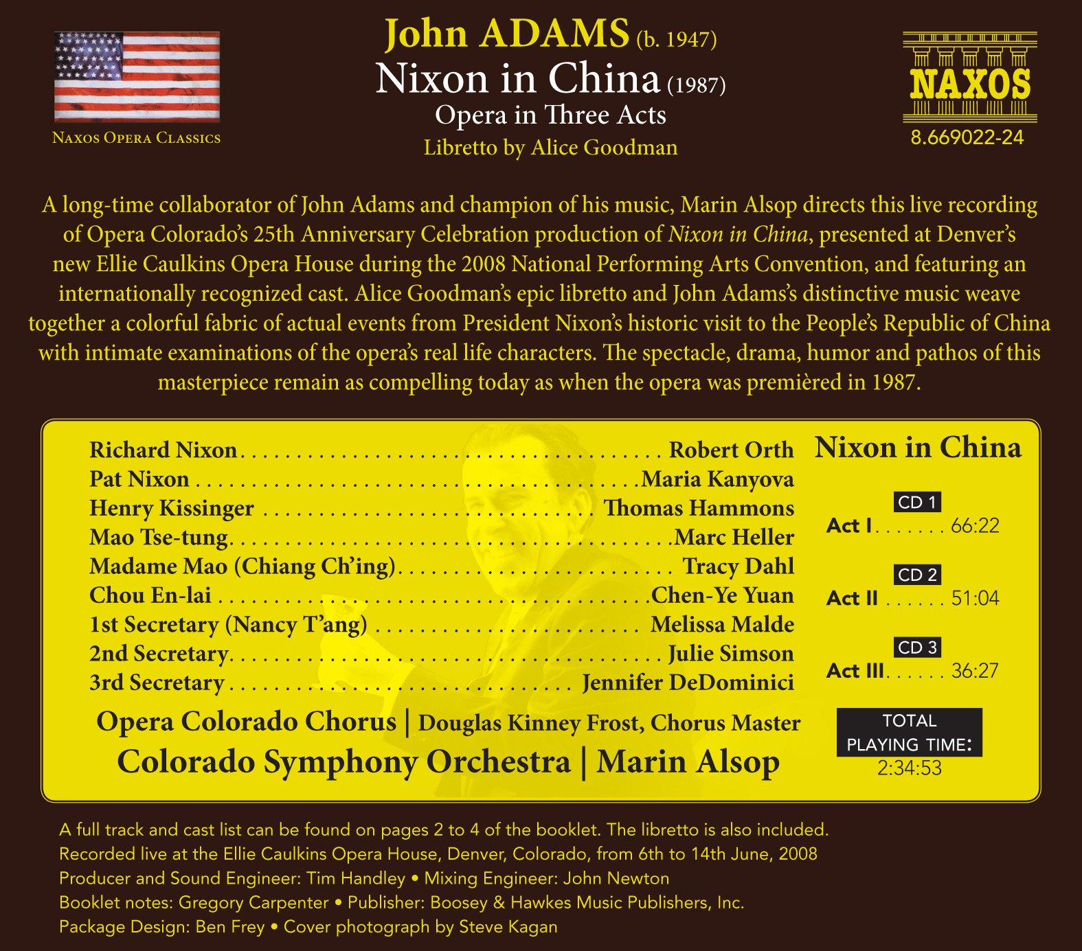 John Adams : Nixon in China
