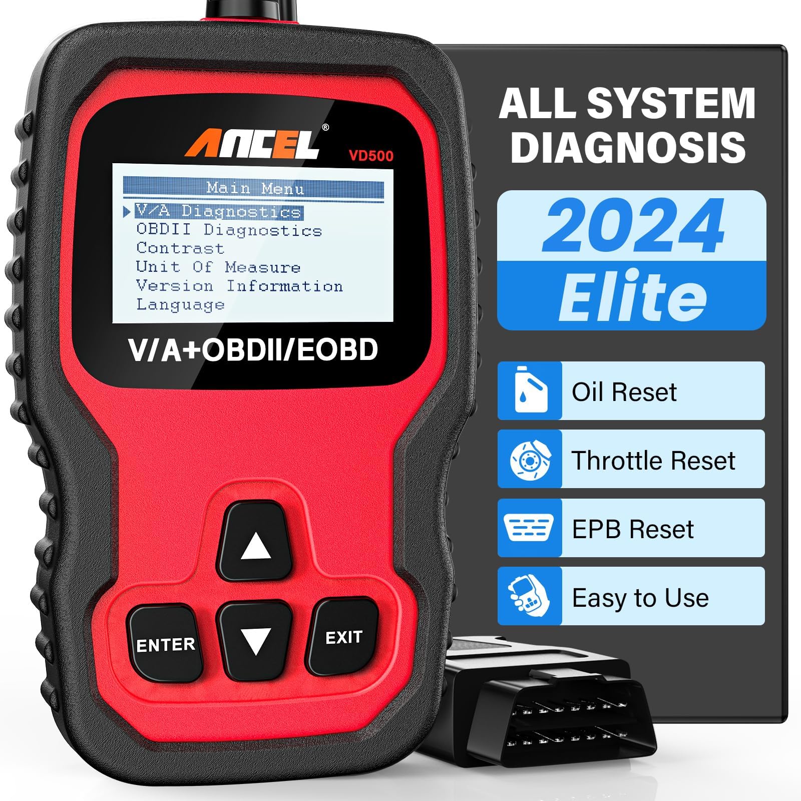 FOXWELL OBD2 Scanner with ABS Auto Bleed NT630 Plus, ABS Bleeding Scan