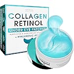 Under Eye Patches For Puffy Eyes And Dark Circles - Retinol Collagen Under Eye Masks - Reduce Wrinkles & Bags - Skin Treatment Pads - Anti Aging Moisturizer Mask For Women Gift - 60 Gel Pads