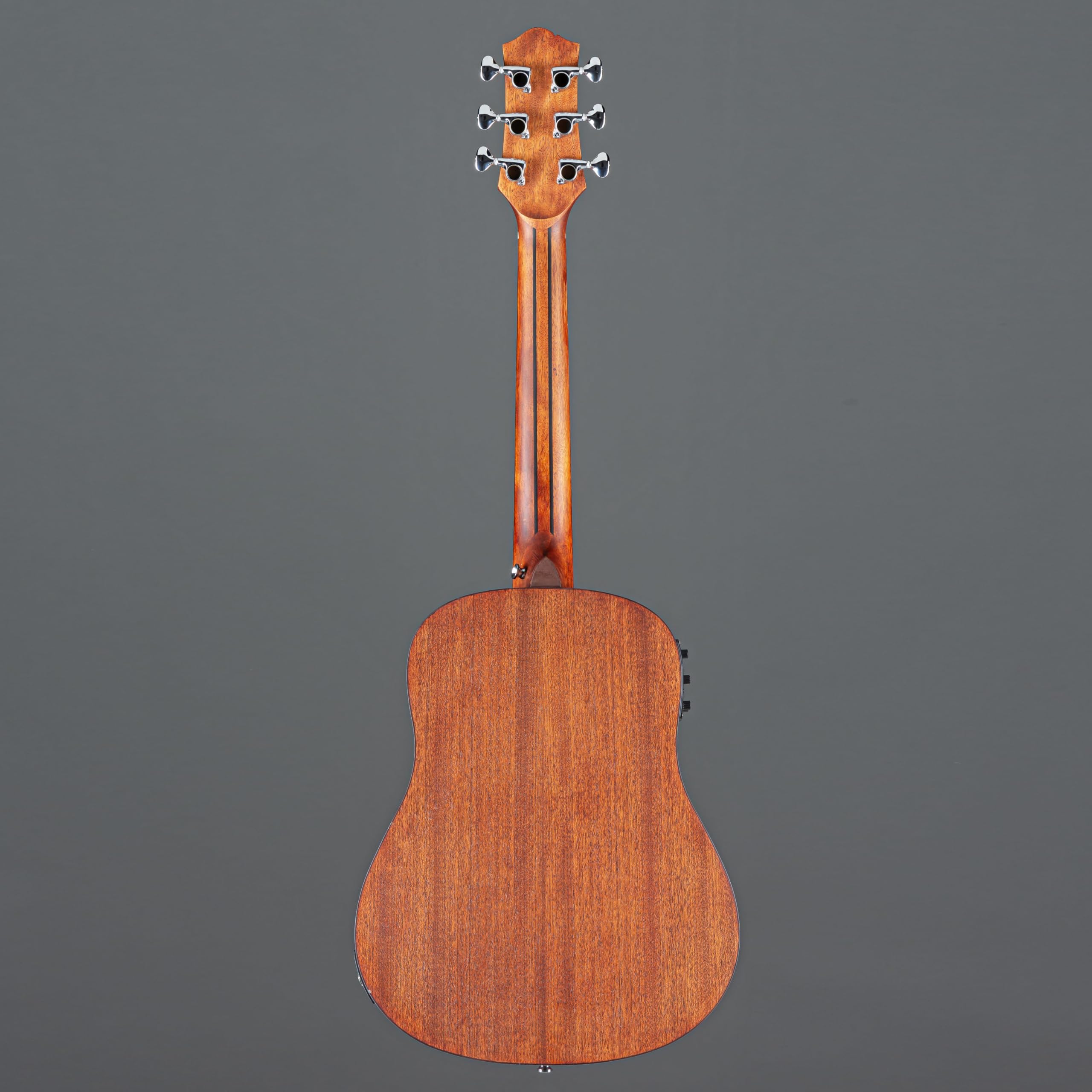 Red Hill Westerngitarre, Akustik-Gitarre für Anfänger und Einsteiger, 3/4 Gitarre, Dreadnought Mini mit Natural Fichtendecke, ideal als Reisegitarre