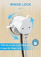 Vista 6 de Kit de gestión de cables de pared con accesorio de taladro de sierra perforadora - Incluye gestión de cables de alimentación y bajo voltaje