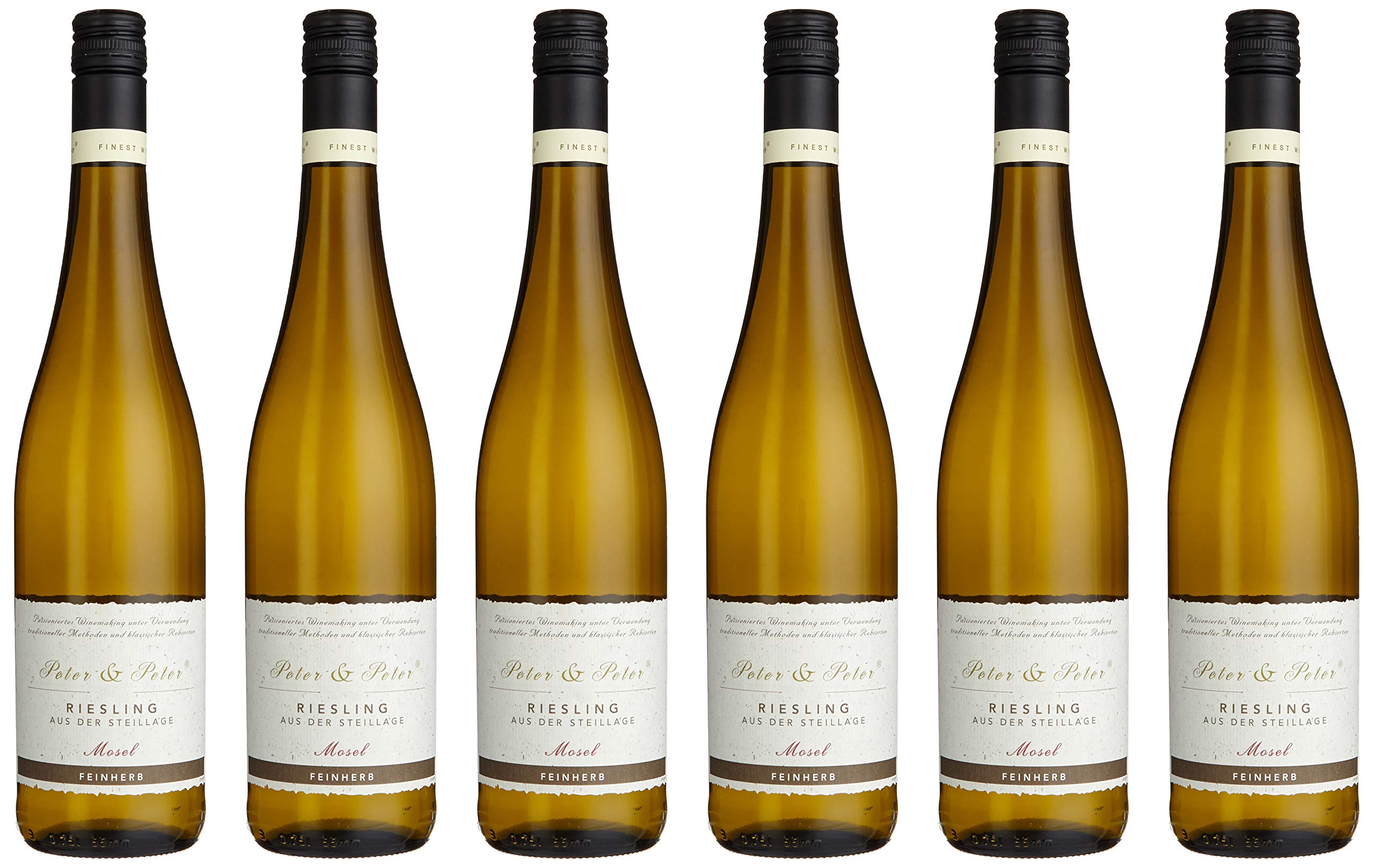 Peter & Peter Riesling Aus Der Steillage Feinherb Qba Mosel (6 x 0.75 l)