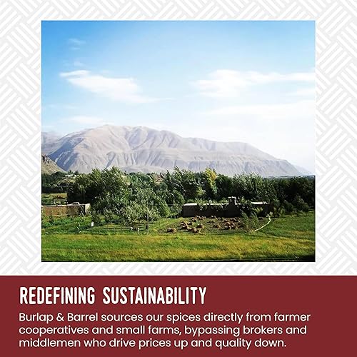 Miniatura 6 de Burlap & Barrel - Juego de 3 especias dulces - Como se ve en Shark Tank! 3 tarros de tamaño completo incluyendo canela real, cardamomo de bosque