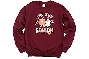 Tis The Season Sweatshirt: Spooky Halloween Vibes