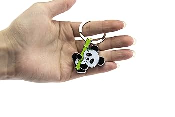 Amazon.com: TROIKA Bamboo Panda – KR10-03/CH – Keyring