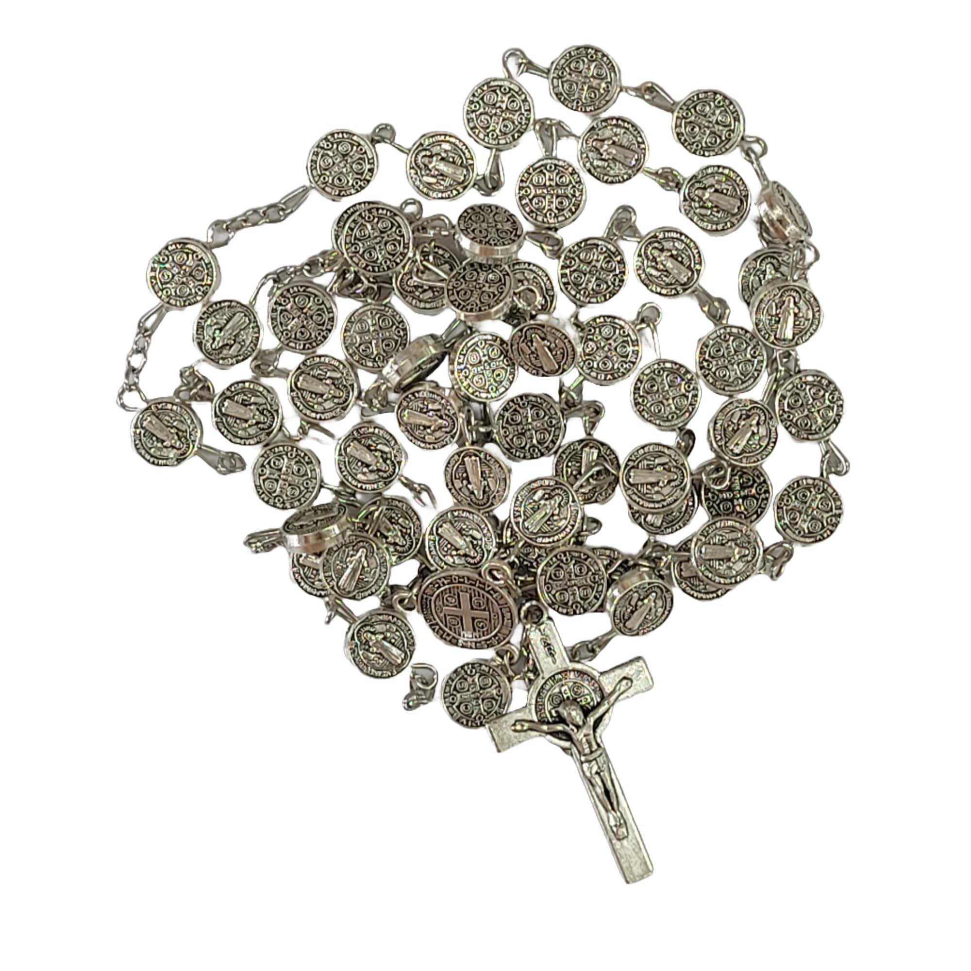 Jerusalem St Benedict Rosary for Praying for Men & Women | Protection Rosary with St Benedict Medals
