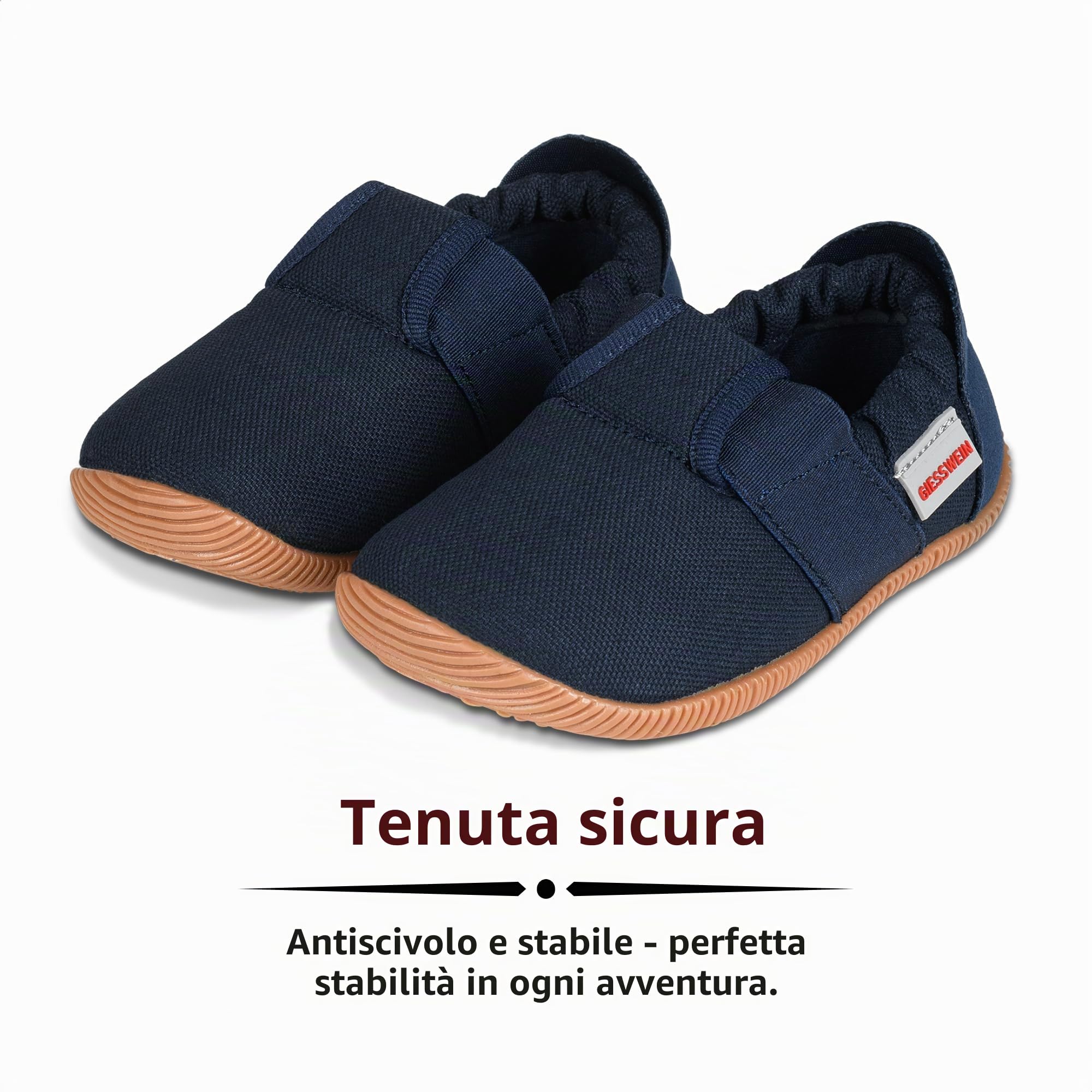 Giesswein Pantofole per Bambini Söll Slim-Fit