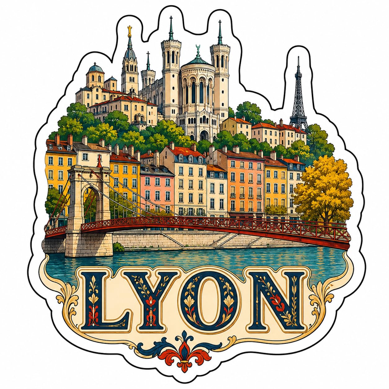 London Fridge Magnet - Decolyte Souvenir -15