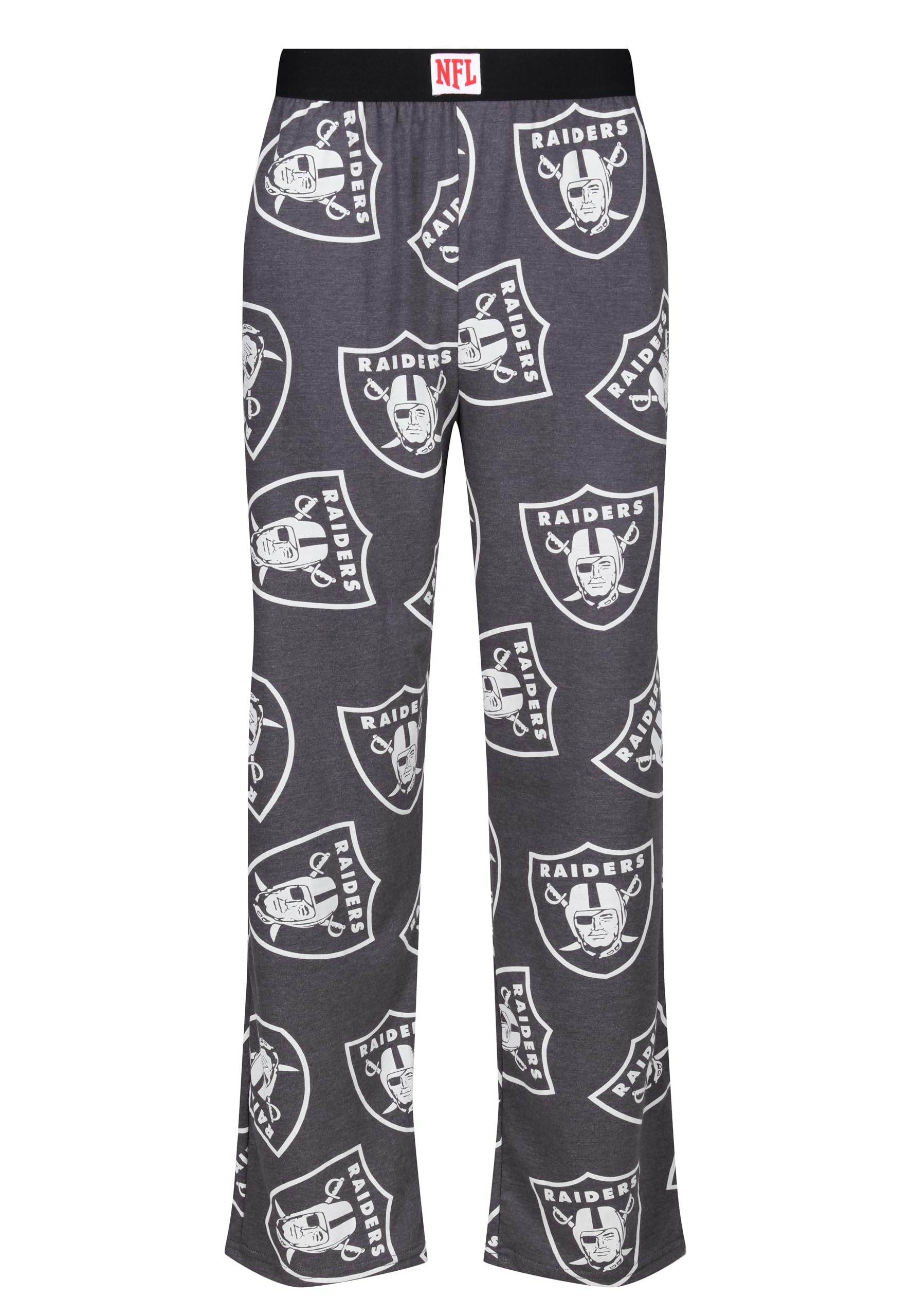 Recovered NFL Football Lounge Pants Adults Las Vegas Raiders Navy All  Over Print PolyCotton Fabric PJs Pyjamas Bottom for Loungewear Nightwear