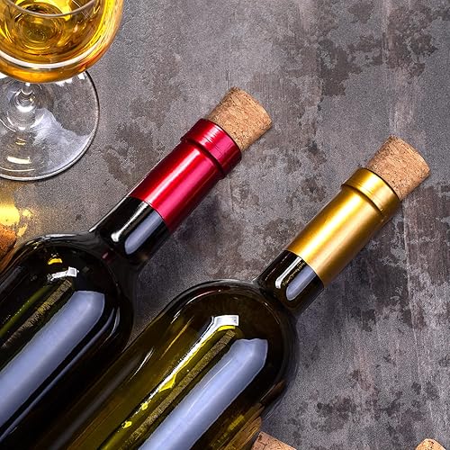 Miniatura 6 de ARTIBETTER 1 juego de 25 tapones de corcho, tapones de corcho para botellas, tapones de corcho cónicos de madera, repuesto de corchos de tamaño