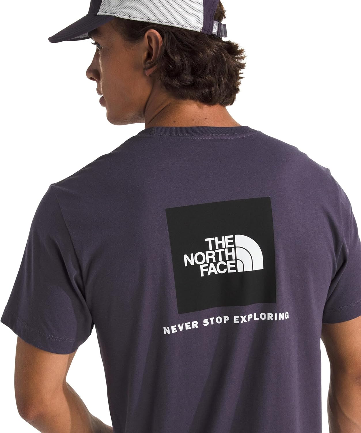 THE NORTH FACE Men's Core Box NSE Short Sleeve Tee | Branded T-shirt With a Ribbed Collar