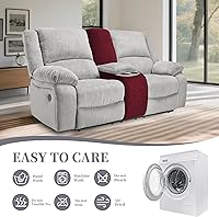 Vista 154 de Fundas 100% impermeables para sofá reclinable seccional, fundas para sofá reclinable en forma de L, funda para sofá seccional de esquina