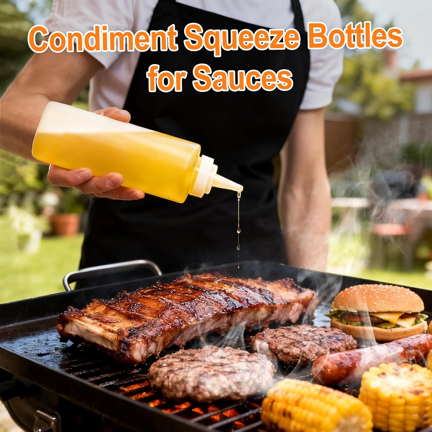 BBQ Blanket for Resting Meat - Meat Blanket with Squeeze Bottle & Meat Press - Meat Resting Bag for Brisket, Pork, Steak, Turkey- Insulated Bag for Grilling - Gifts for Dad, Man - Image 4