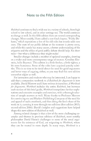 A Rulebook for Arguments