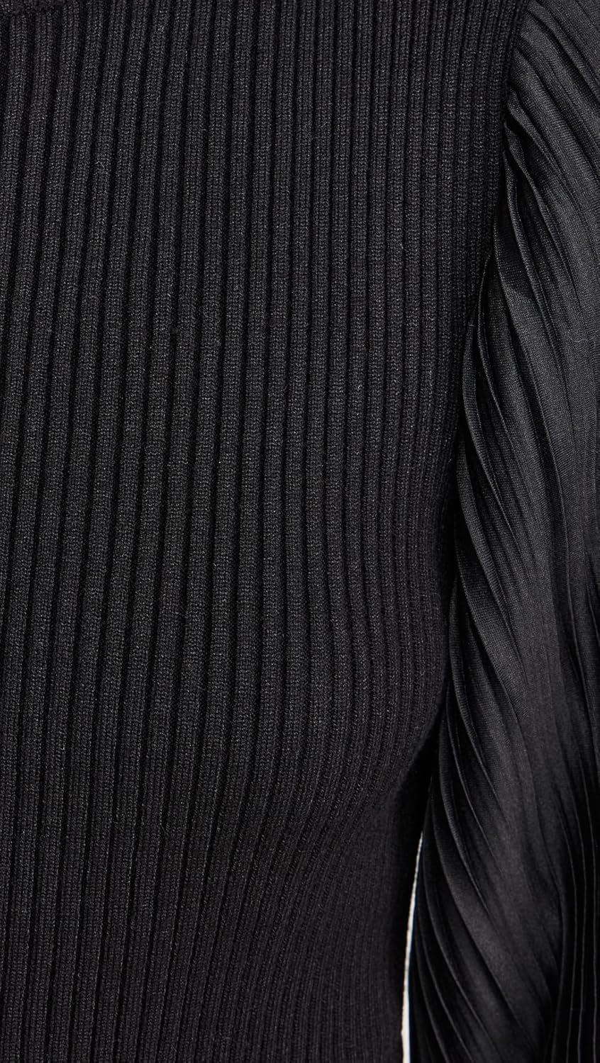 English Factory Women's Pleated Mix Media Maxi Dress - Image 6