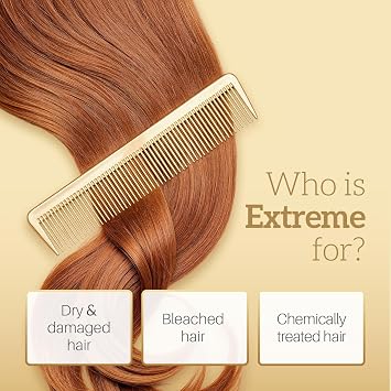 Robson Peluquero Extreme Treatment Mask 1L | Professional Pre-Chemical Acidifying Mask pH 2.8 for Damaged & Elastic Hair | Keratin, Shea Butter & Ceramides | Restores Elasticity & Strength 33.8 Fl Oz