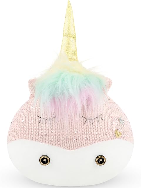 Einhorn-Türstopper aus Stoff