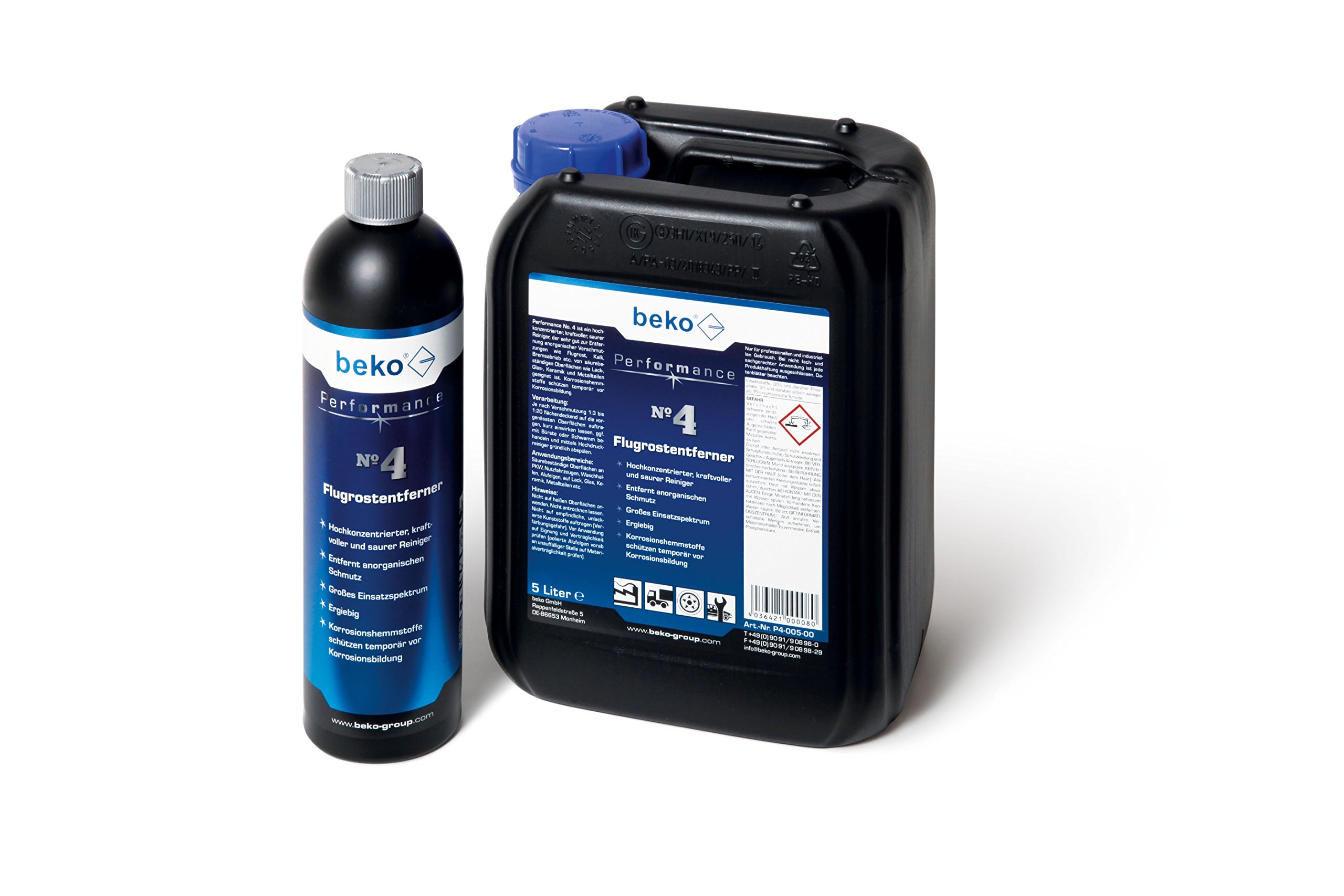 beko Performance No. 4 Flugrostentferner 5 l Kanister P4-005-00