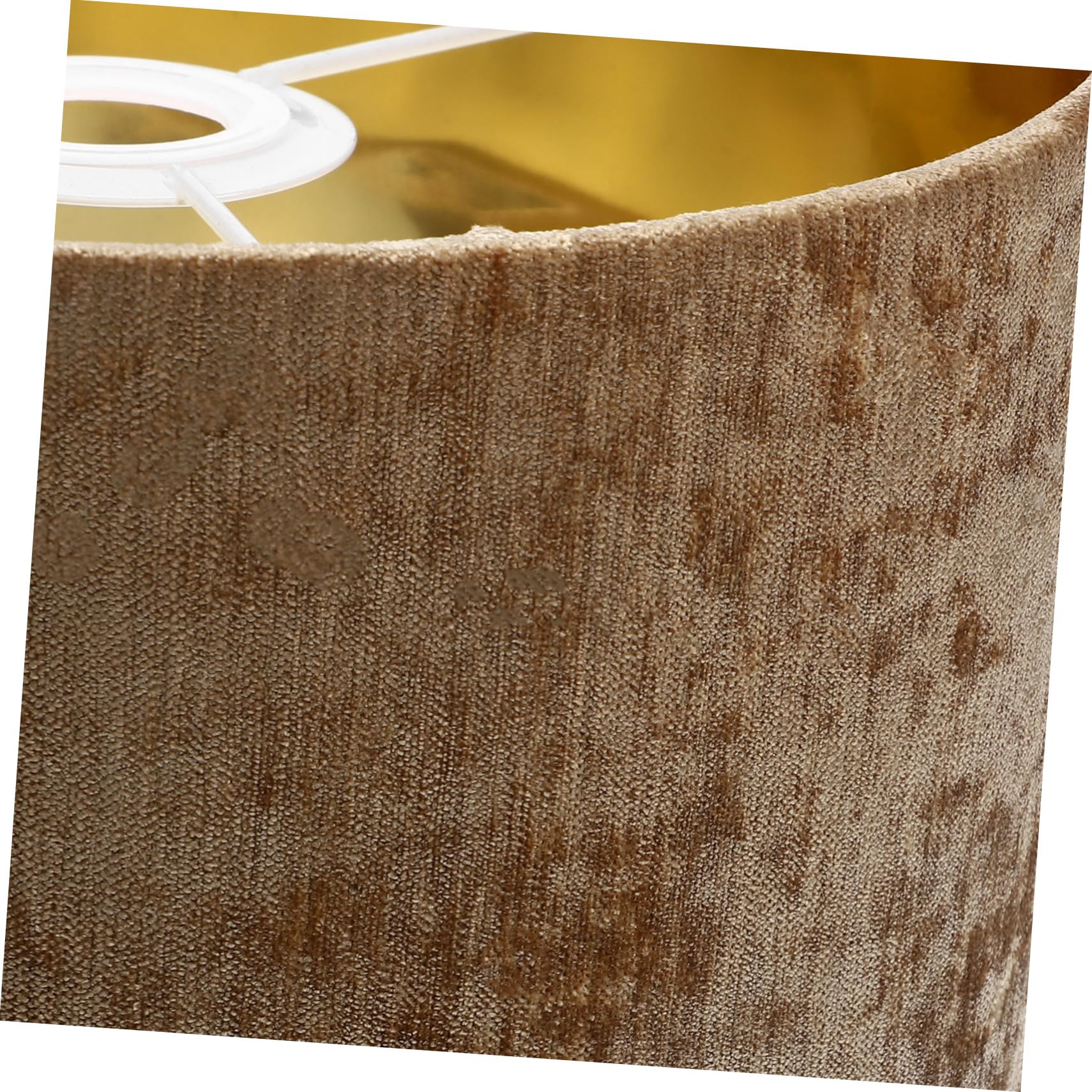 SHINEOFI Pantalla Decorativa de Tejido para Lámpara de Pie y Escritorio Base E14 y E27, Fácil de Instalar, Adecuado para Oficina y Dormitorio