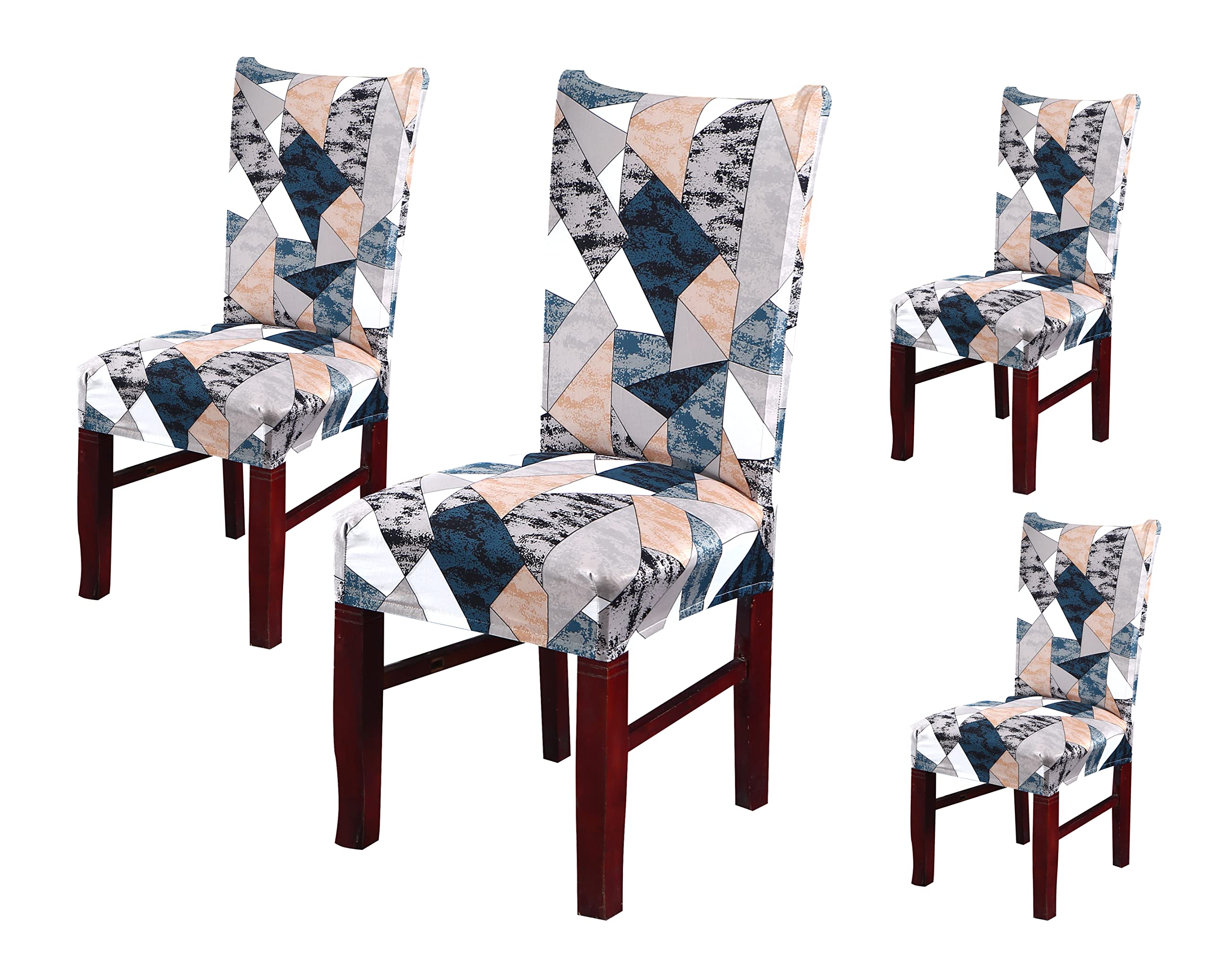 House of Quirk Elastic Chair Cover Stretch Removable Washable Short Dining Chair Cover Protector Seat Slipcover ((Pack of 4, Gold Paisley)) (B0CJ4P37DB) Amazon Price History, Amazon Price Tracker