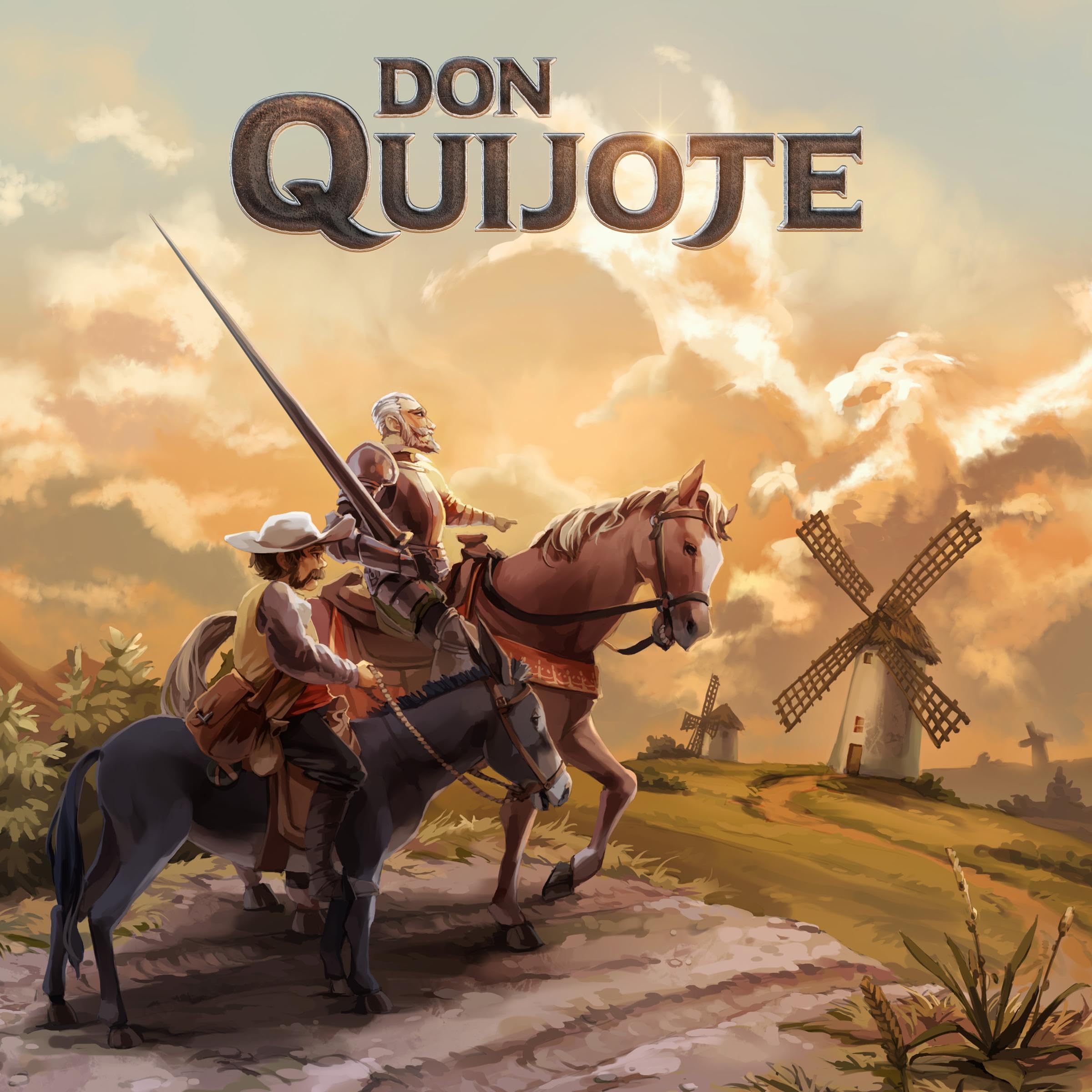 Cover art for Don Quijote