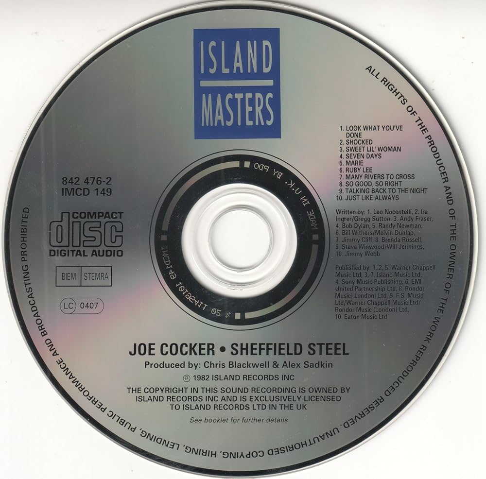 Cocker, Joe - Sheffield Steel - Amazon.com Music