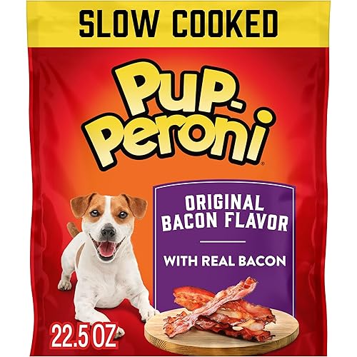 Pup-Peroni Dog Treats, Original Bacon Flavor, 22.5 Ounce, Made with Real Bacon