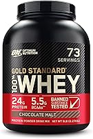 Vista 57 de Optimum Nutrition Gold Standard 100% proteína de suero en polvo, chocolate con leche extremo, 5 libras (el embalaje puede variar)
