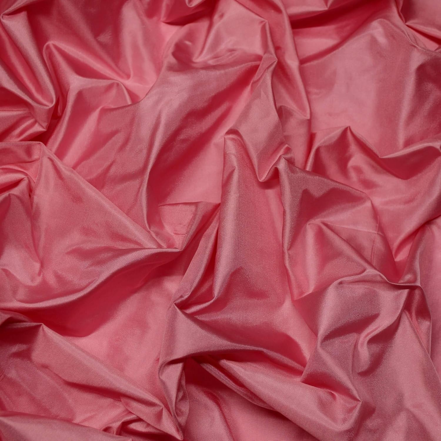 Dusty Rose Pink Tissue Taffeta Silk, 100% Silk Fabric, by The Yard, 44" Wide